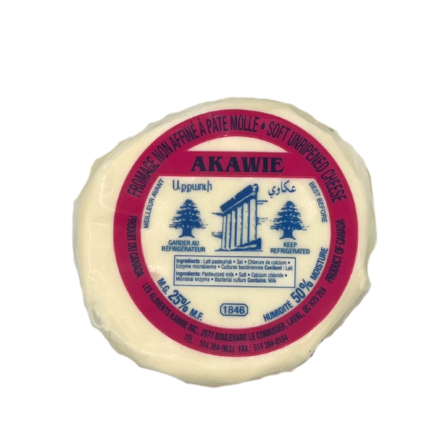 Akawie, Soft Unripened Cheese