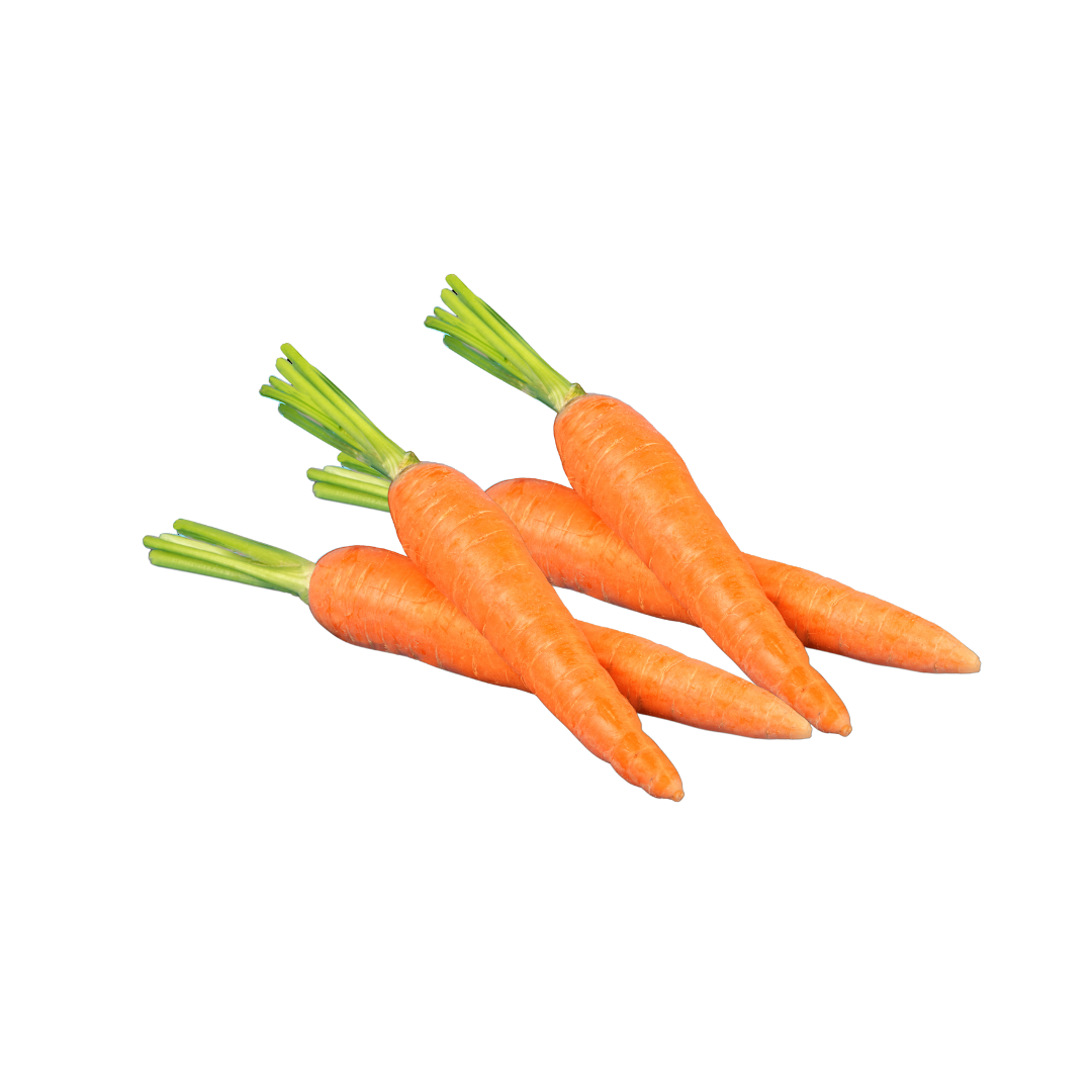Carrot, avg weight: 0,65, sold in singles