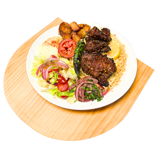 BBQ Stick Beef Plate