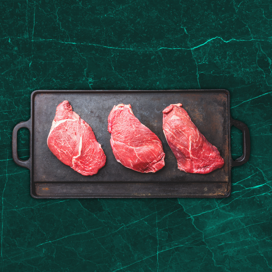 Halal Fresh Beef Sirloin Steak, Weight: 1 Lb