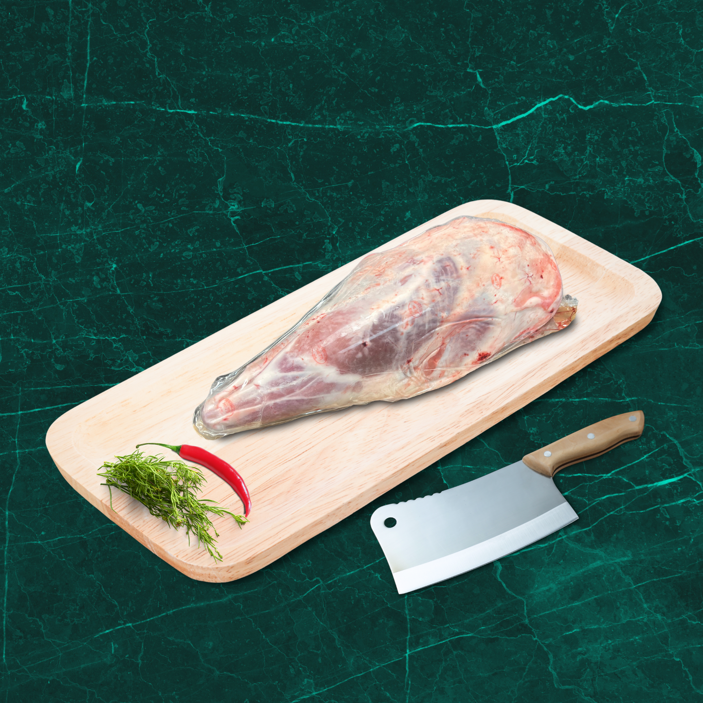 Halal New Zeland Lamb: Frozen Lamb Leg, $7.99 Lb Wight: 5 Lb