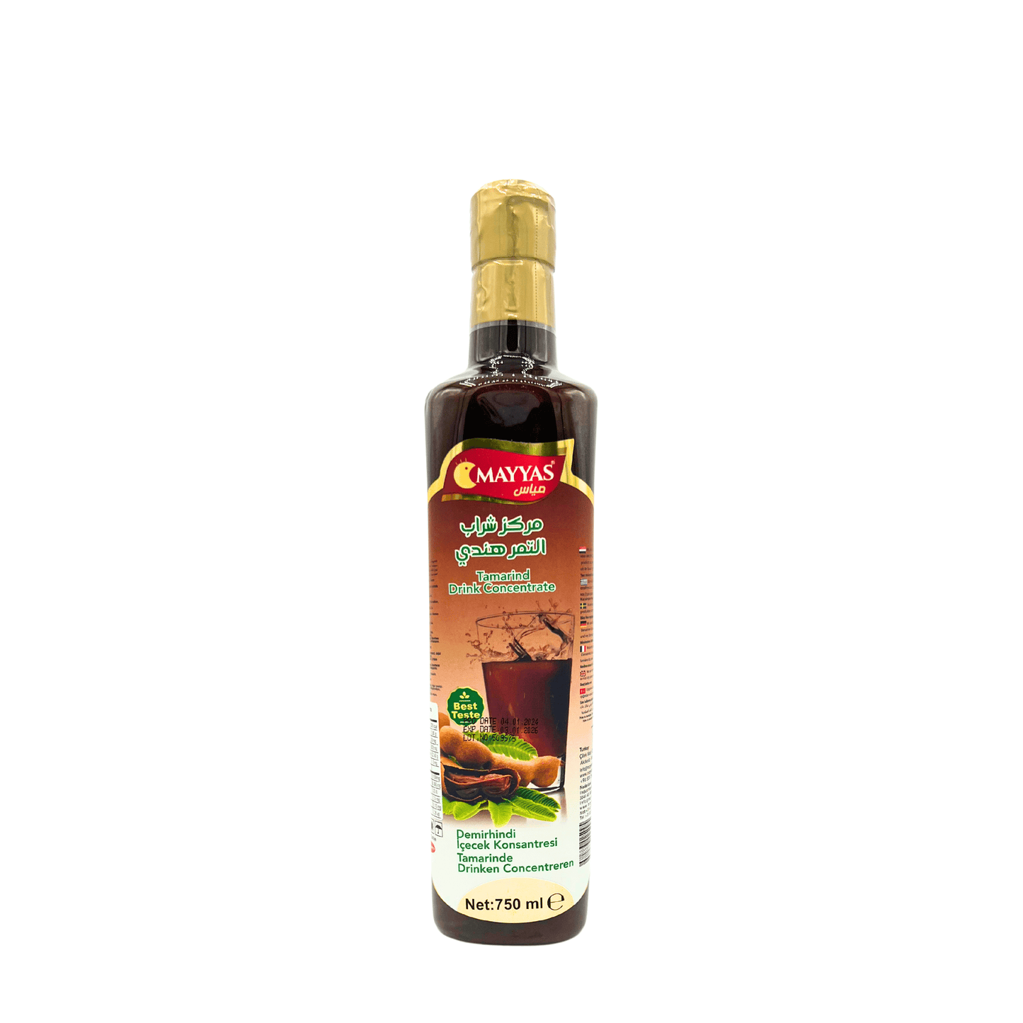 Mayyas: Tamrinad Drink Concentrate