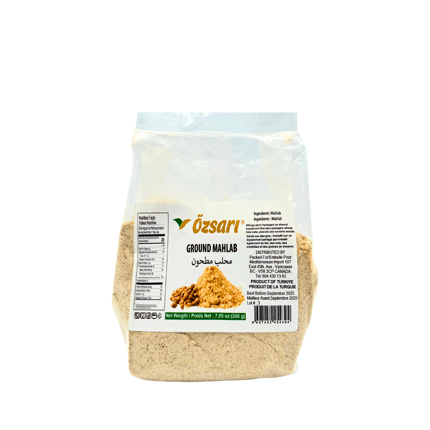 Ozsari: Ground Mahlab, 200 g