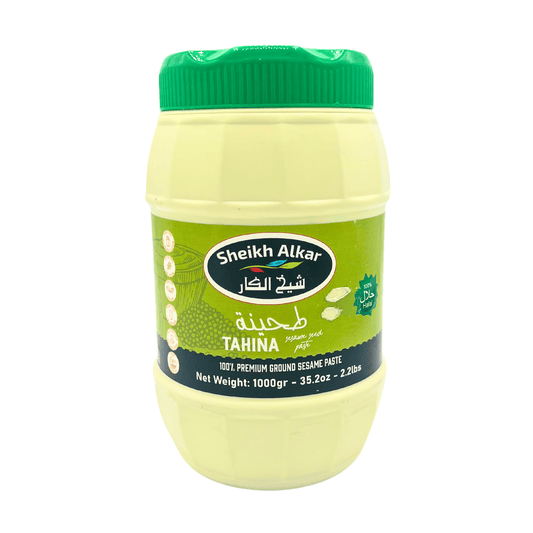 Sheikh Alkar: Tahina, 100% Premium Ground Sesame Paste, 1 kg