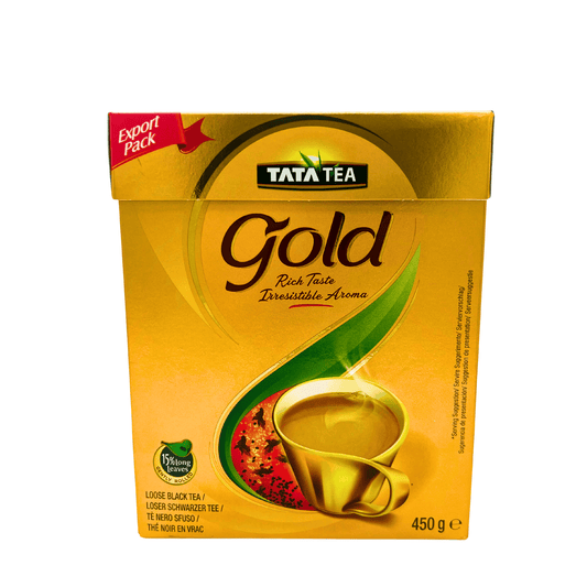 Tata Tea: Gold Rich Taste Irresistible Aroma, Loose Black Tea, 450 g