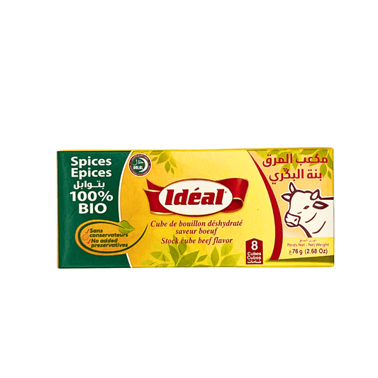 Idéal: Stock Cube Beef Flavor, 8 Cubes, 76 g